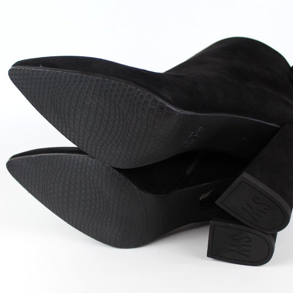 NEW STUART WEITZMAN Grandiose Suede Ankle Booties - Picture 13 of 15